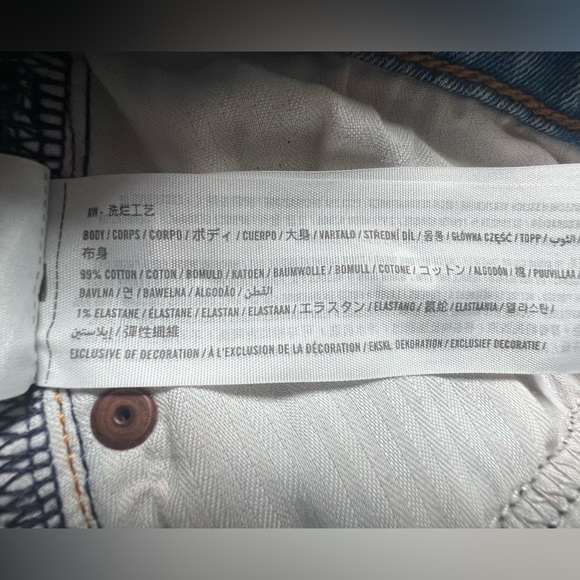 Levi’s 501 Denim Shorts - Mid Length - Picture 5 of 7